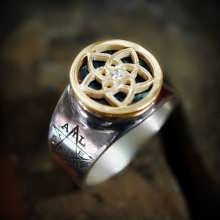 Pentalpha (Venus) Ring Silver and Gold (*Limited Edition*)