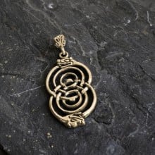 The Ripple Effect Pendant Gold