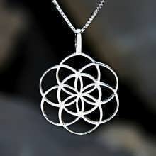 Seed of Life Pendant - Silver