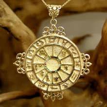 Personalized Cosmic Sigil Talisman Gold