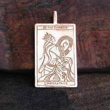 Tarot Empress Pendant Gold