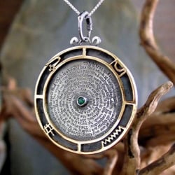 The New Emerald tablet Pendant