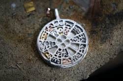 a finished Planetary Exaltation Pendant (*Pre Order*) Genuine Astrology talisman, that was made at optimal star alignment