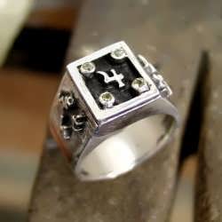 Jupiter Exaltation Talisman Ring Silver