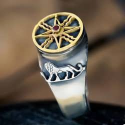 Sun in Leo Talisman Ring - New Edition