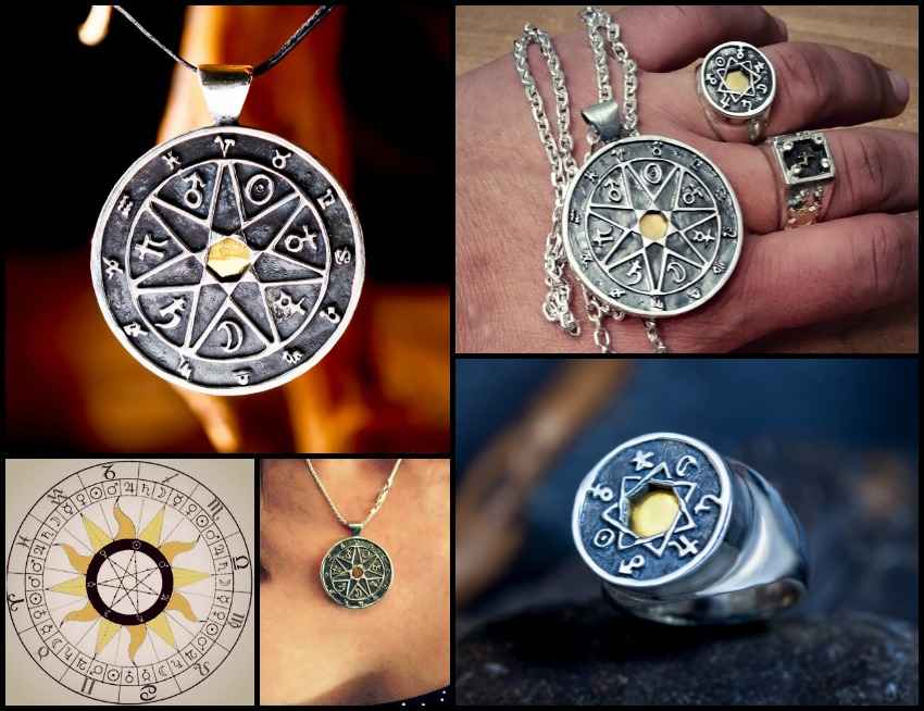 The 7
                                Metals Chaldean Order Talismans