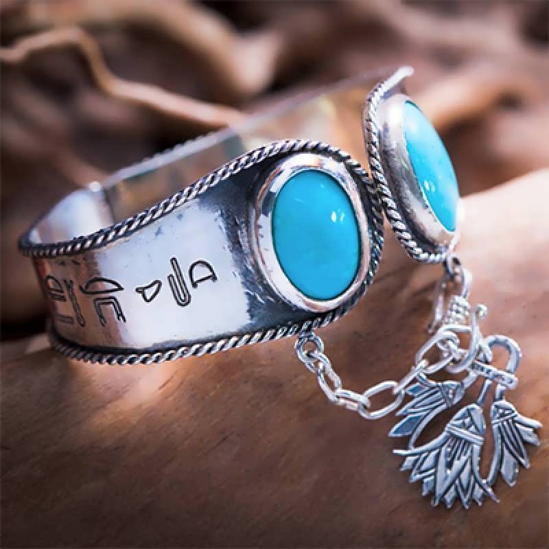 An Egyptian "Ka" bracelet