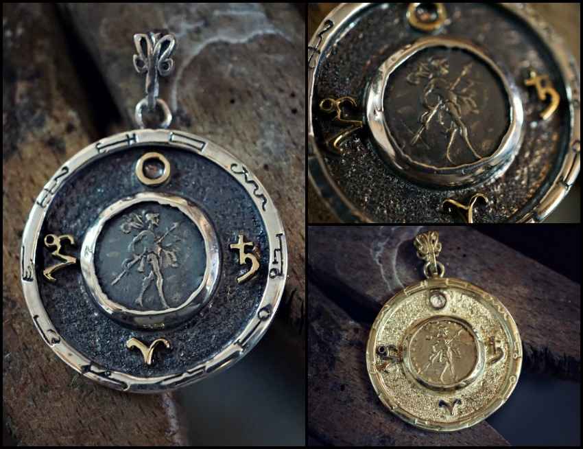 New Rare Mars Saturn Talisman