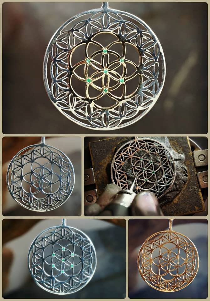 Flower of Life with Seed of Life