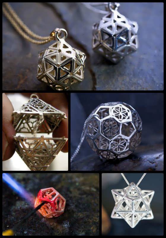 Platonic Solids Jewelry