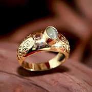 Cat's Eye Abundance Ring Gold