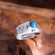 Destiny Ring Silver with Turquoise
