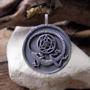 Pendentif  de divination argent