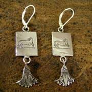 Aries Earrings Silver