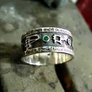 Emerald Tablet  Mercury Ring Silver (*Limited Edition*)