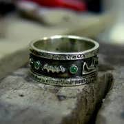 Emerald Tablet  Mercury Ring Silver (*Limited Edition*)