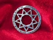 Enneagram Pendant Silver