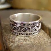 The Ring of Eternal Flow Silver