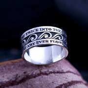 The Ring of Eternal Flow Silver