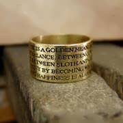 Aristotle Ring of Excellence Gold
