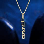 Fibonacci Pendant Gold