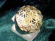 Flower of Life Ring Gold