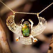 Genuine Egyptian Scarab gold