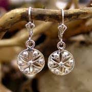 Ka Earring Silver with Zircons with Cubic Zirconia