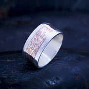 Mokume  Ring Silver (Sold Out)