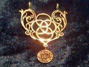 Mother Earth Pendant Gold