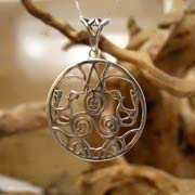 Lioness Motherhood Pendant Silver