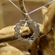 Ouroboros Pendant Silver