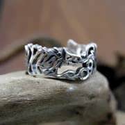 Ouroboros Ring Silver