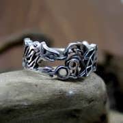 Ouroboros Ring Silver