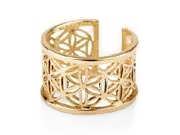 Pattern of Life Ring Gold