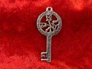 Peace Angel Key Silver