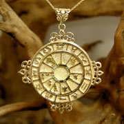 Personalized Cosmic Sigil Talisman Gold