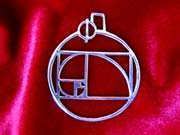 Pendentif Phi argent