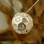 Sphere of Consciousness Silver Pendant