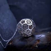 Sphere of Consciousness Silver Pendant