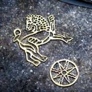 Colgante Talismán con el Sol en Leo de Plata y Oro (*Limited Edition*)