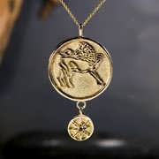 Sun in Leo Talisman Pendant Gold 14K (*Limited Edition*)