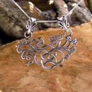 The Earth Element Pendant Silver