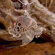 The Fire Element Pendant Silver