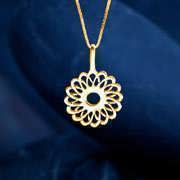 Tube Torus pendentif or