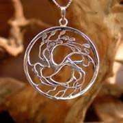 Tree of Love Silver Pendant