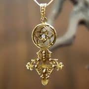 Divine Love Talisman (Venus In Pisces) Gold With Diamond (*Limited Edition*)