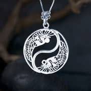 The Yin Yang Silver Pendant