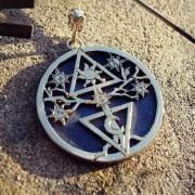 Alchemical Cosmic Tree Silver