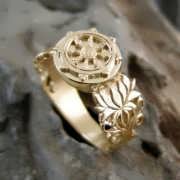 טבעת הדהרמה זהב